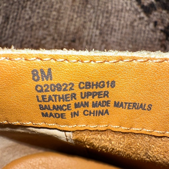 KORKS BY KORK-EASE | Leather Tan Roana Boots Clog Booties Sz. 8 - Picture 8 of 8